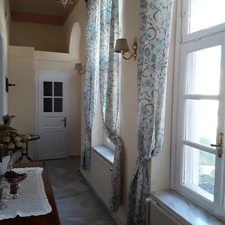 Ermoupolis 1834 Traditional Stone Yard House *